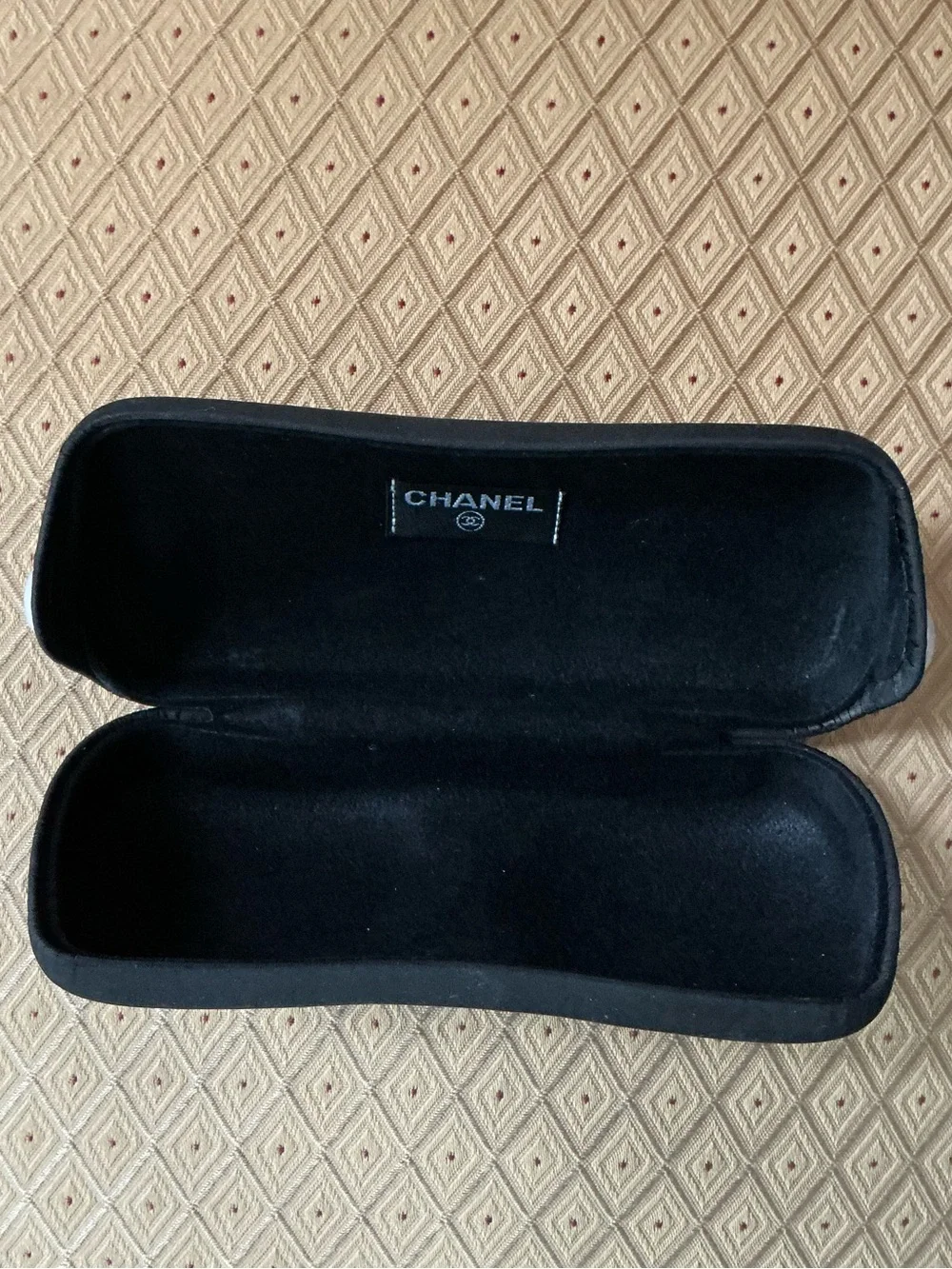 CHANEL Black Box and Black Embossed Eyewear Case - Picture 2 of 9